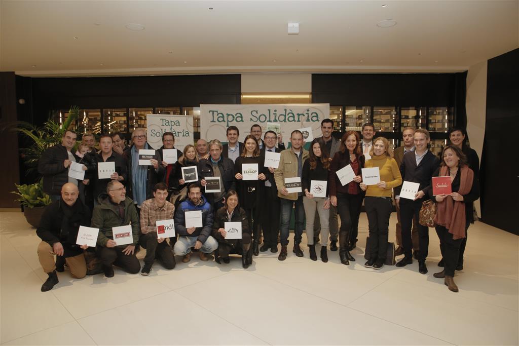 El CETT participa a la 7ª edición de la Tapa Solidaria